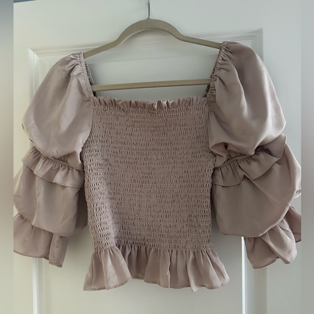Off the shoulder blouse